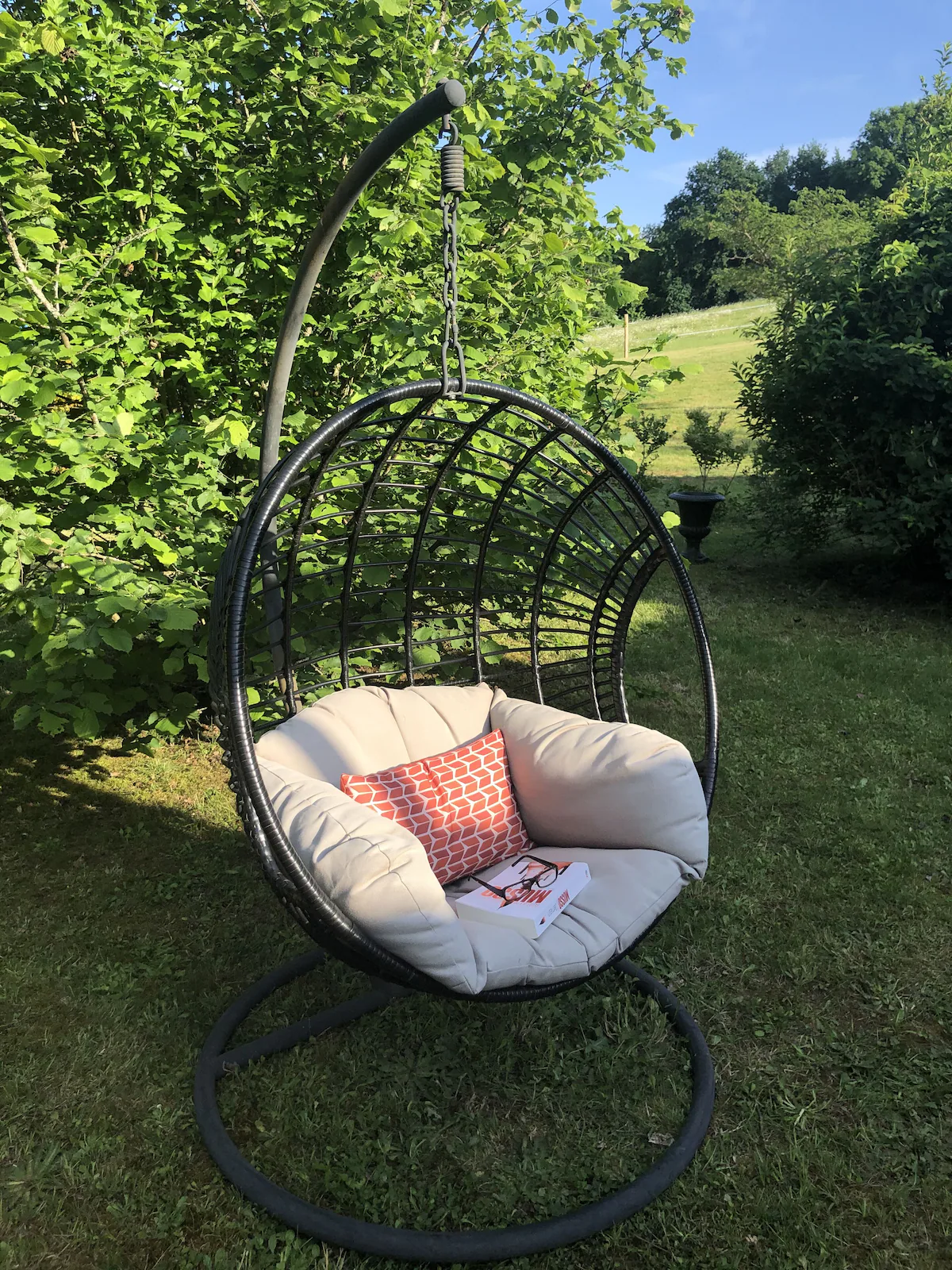 Terrasse du gîte Le Logis - Les Maisons de Valadier